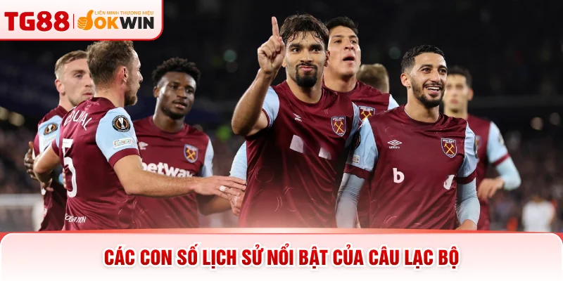 Các con số lịch sử nổi bật của câu lạc bộ