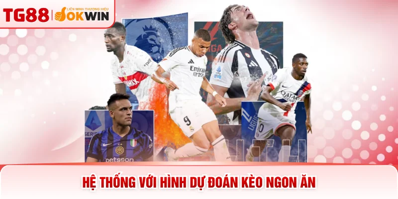 Hệ thống với hình dự đoán kèo ngon ăn