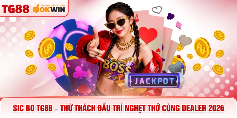 Sic Bo TG88 – Thử Thách Đấu Trí Nghẹt Thở Cùng Dealer 2026
