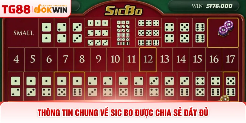 Thông tin chung về Sic Bo được chia sẻ đầy đủ
